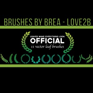 Official Branch Brush Set Photoshop Brushes