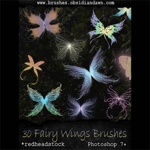 fairy wings brush photoshop free download