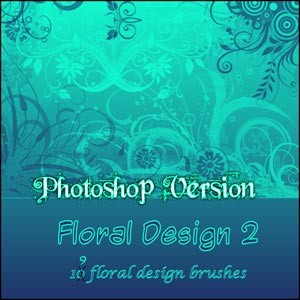 PS Floral Design Photoshop Brushes