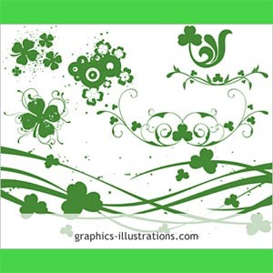 St. Patrick’s Day themed Photosh Photoshop Brushes