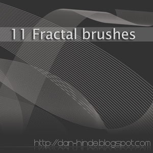 Fractals Photoshop Brushes