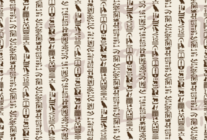 Antique text background art