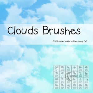 Clouds Brushes  Photoshop Brushes
