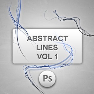Abstract Lines vol1 Photoshop Brushes
